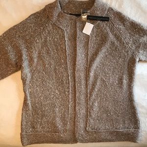 Preswick & Moore open front short cardigan